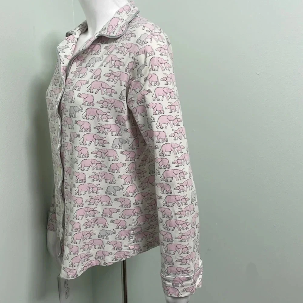 BedHead Pink Elephant Pajama Set Small